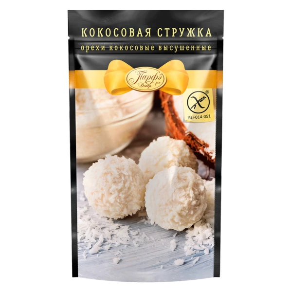 Кокосовая стружка Парфэ 60 г, разноцветная