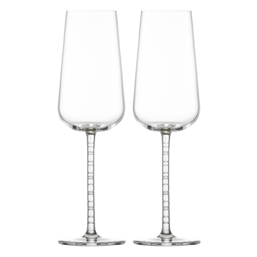 Набор бокалов для шампанского Zwiesel Glas Journey 358 мл, 2 шт, стекло набор бокалов для шампанского zwiesel glas vervino 348 мл 2 шт стекло