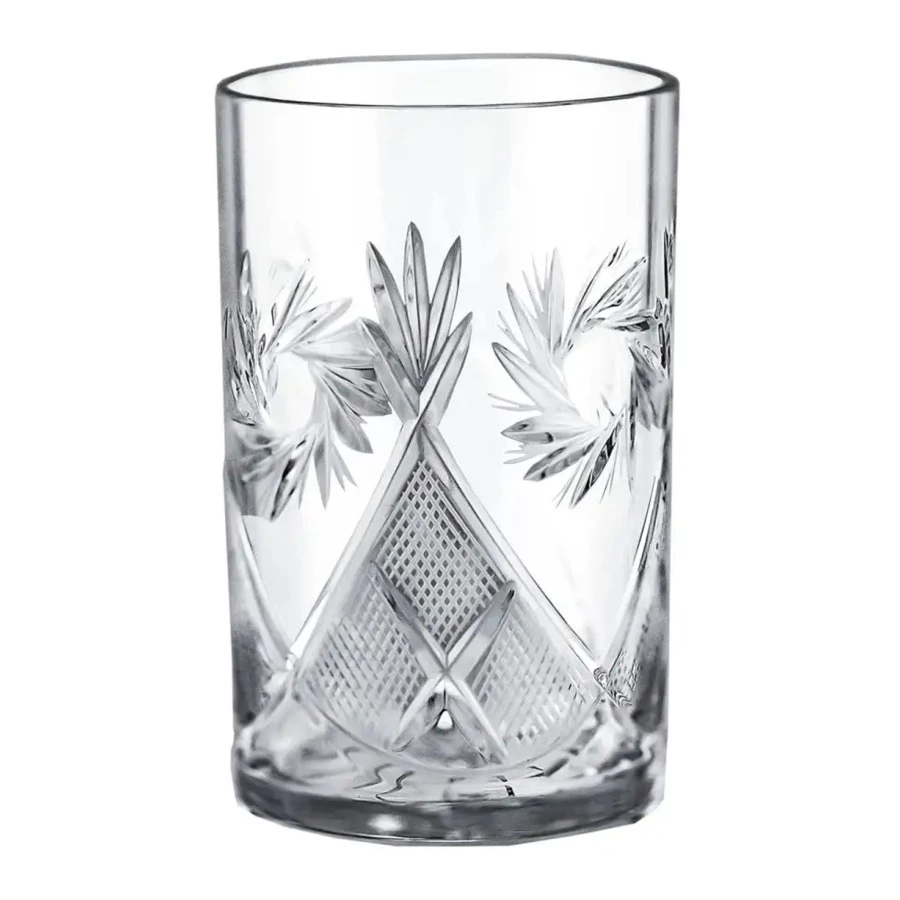 Стакан с подстаканником Кольчугинский мельхиор Армия никелированный с чернью 250  мл, латунь