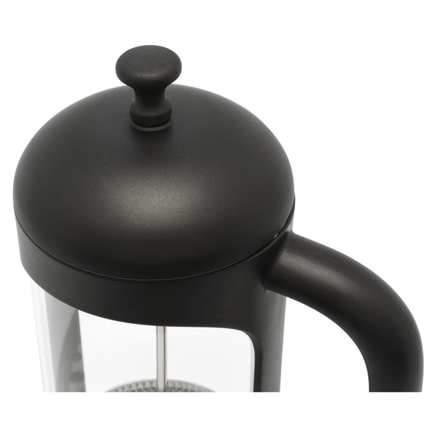 Френч-пресс Leopold Vienna Puglia 1 л, стекло, черный