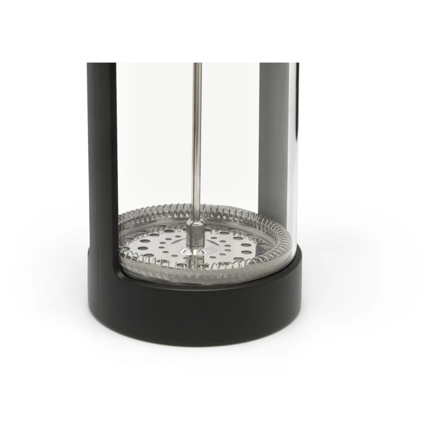 Френч-пресс Leopold Vienna Puglia 1 л, стекло, черный