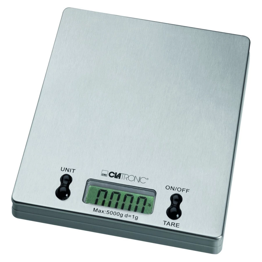 Кухонные весы Clatronic, сталь нержавеющая, KW 3367 EDS