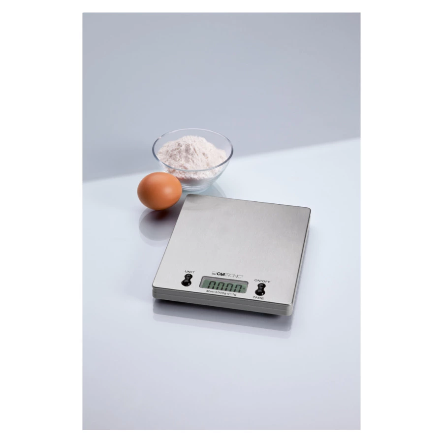 Кухонные весы Clatronic, сталь нержавеющая, KW 3367 EDS