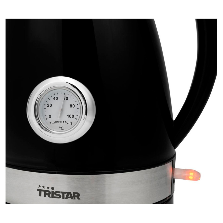 Чайник Tristar 1,7 л, пластик, черный, WK-1341
