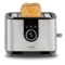 Тостер Caso Selection T2 на 2 ломтика, сталь нержавеющая