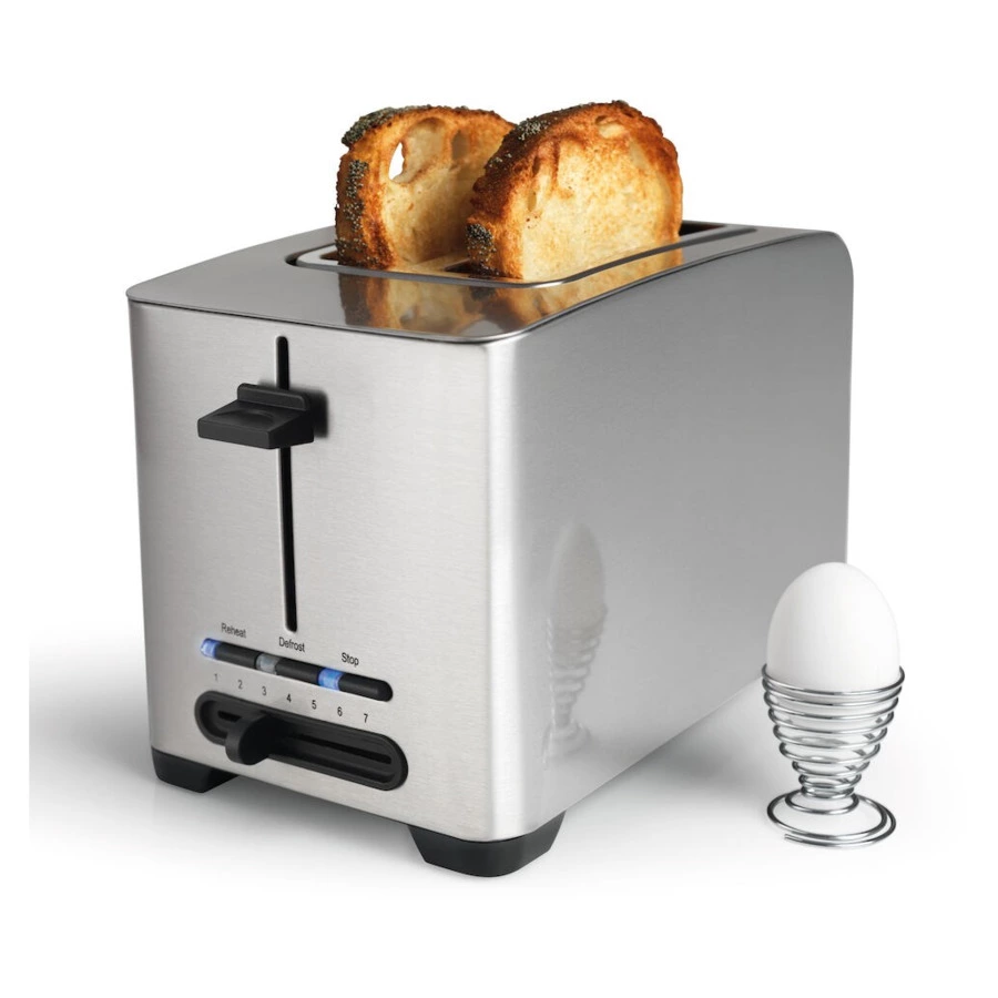 Тостер Wilfa TO-1 S на 2 ломтика, сталь нержавеющая