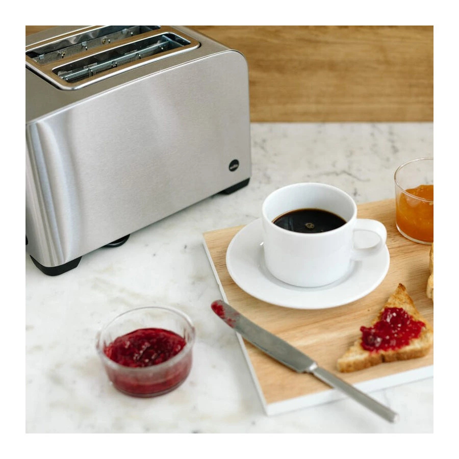 Тостер Wilfa TO-1 S на 2 ломтика, сталь нержавеющая