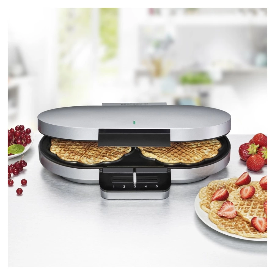 Вафельница Rommelsbacher d16,5 см x 2 см, WA 1200