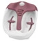 Массажная ванночка для ног Profi Care PC-FM 3027 weiss-bordeaux