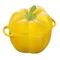 Кокот Staub Ceramic Перец 500мл, d12см, керамика, желтый-Sale