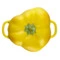 Кокот Staub Ceramic Перец 500мл, d12см, керамика, желтый-Sale