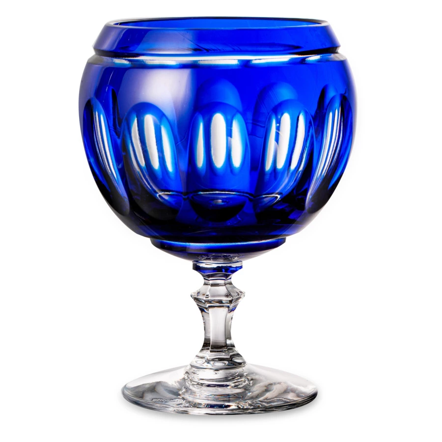 Набор бокалов для бренди ГХЗ Готика 350 мл, 6 шт, хрусталь, синий