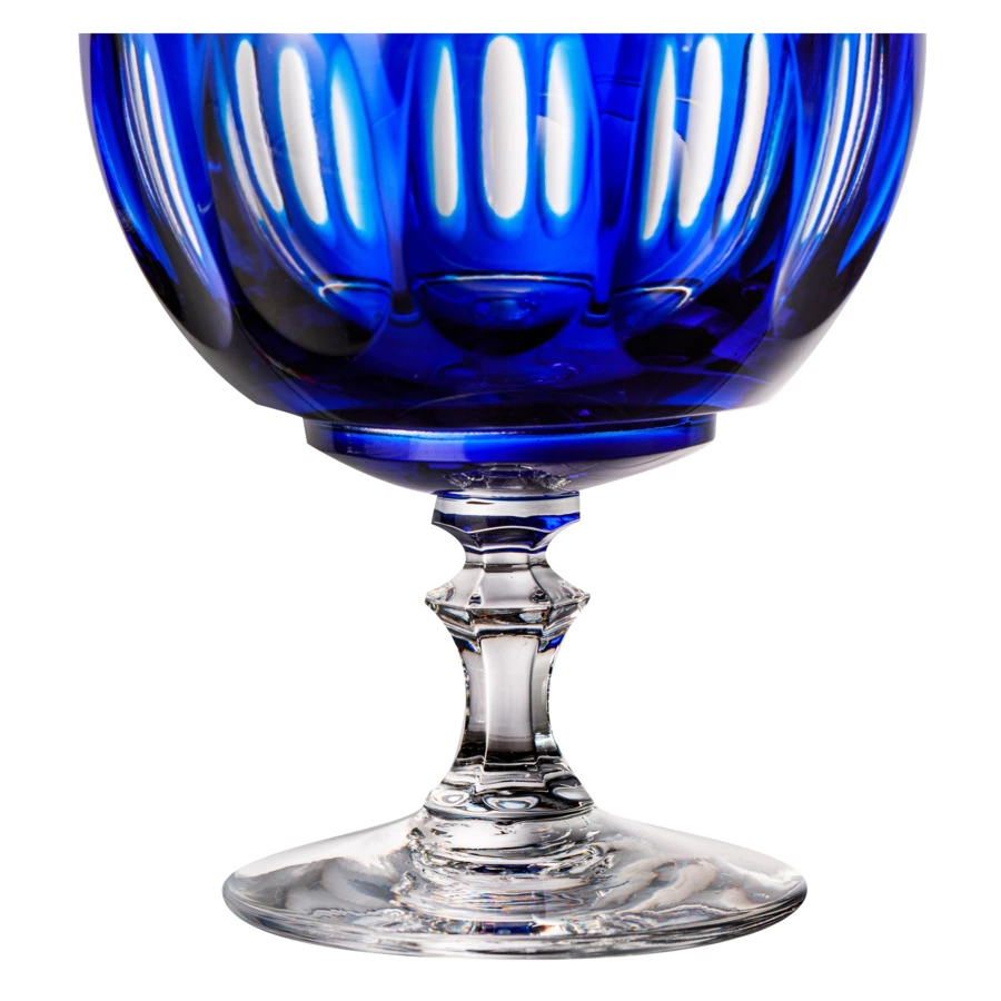 Набор бокалов для бренди ГХЗ Готика 350 мл, 6 шт, хрусталь, синий