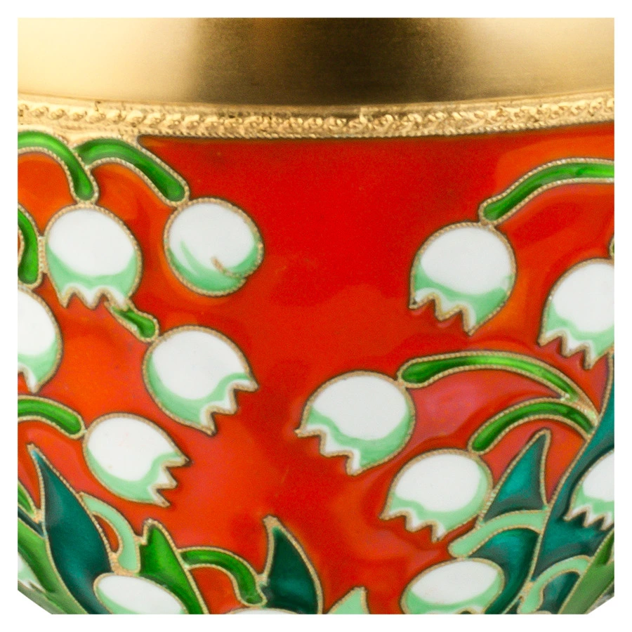 Чашка чайная с блюдцем Русские самоцветы 431,81 г, серебро 925, позолота