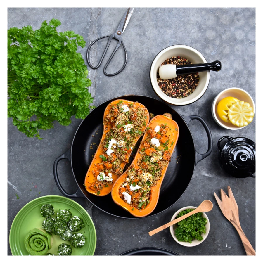Ступка Le Creuset Stoneware, керамика, черный оникс