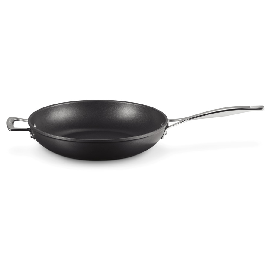 Сковорода с дополнительной ручкой Le Creuset Toughened Non-Stick 30 см, алюминий ковш с крышкой и дополнительной ручкой le creuse 16см алюминий кованый