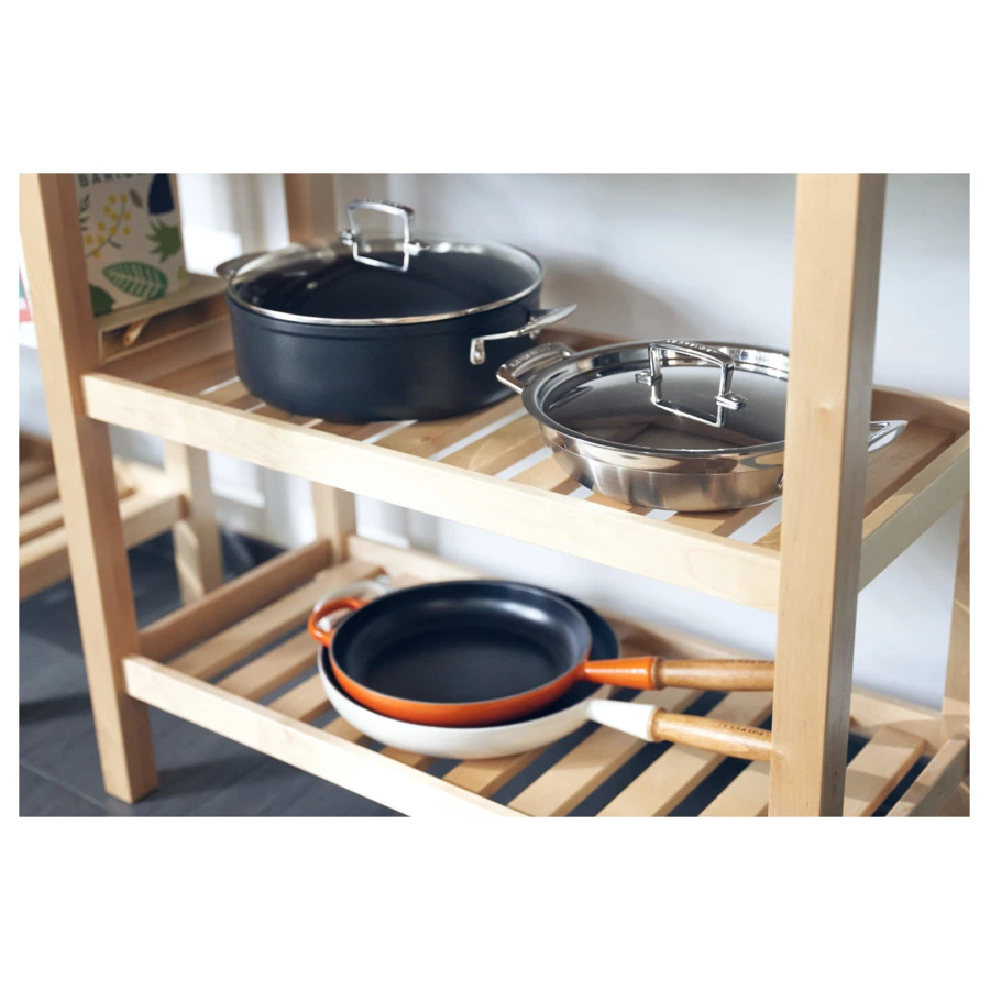Сотейник со стеклянной крышкой Le Creuset Toughened Non-Stick 24х7,2 см, алюминий