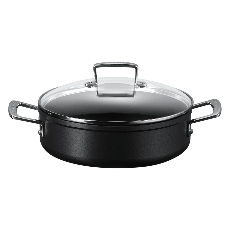 Сотейник со стеклянной крышкой Le Creuset Toughened Non-Stick 24х7,2 см, алюминий