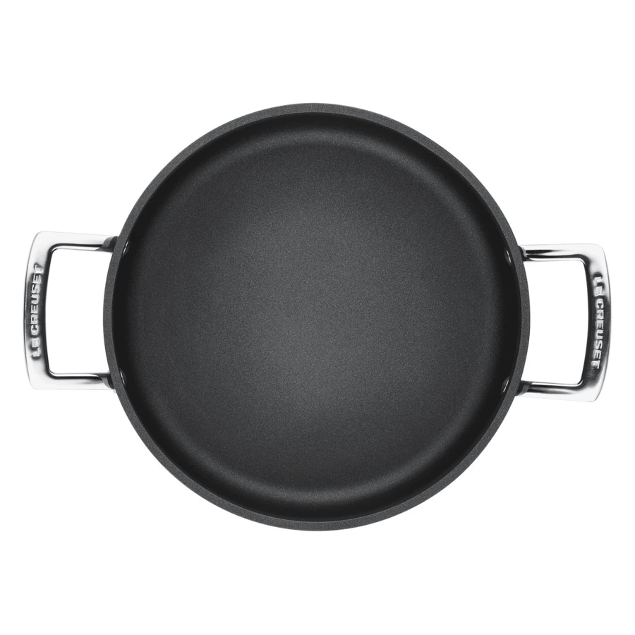 Сотейник со стеклянной крышкой Le Creuset Toughened Non-Stick 24х7,2 см, алюминий