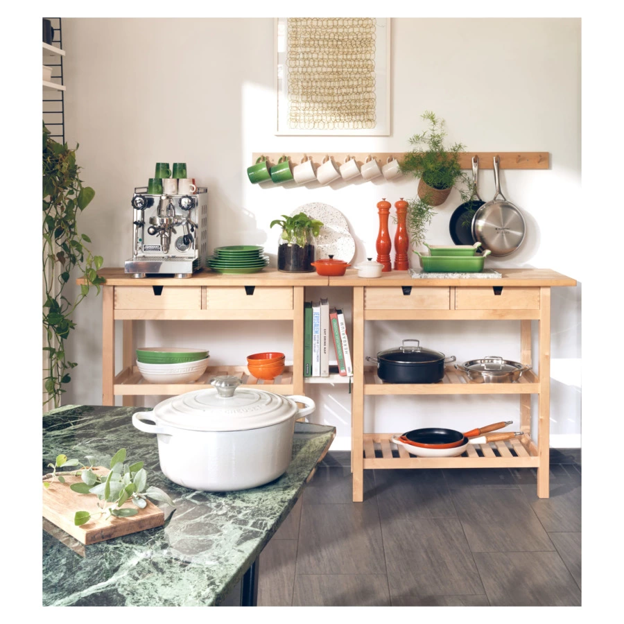 Сотейник со стеклянной крышкой Le Creuset Toughened Non-Stick 30х9,7 см, алюминий