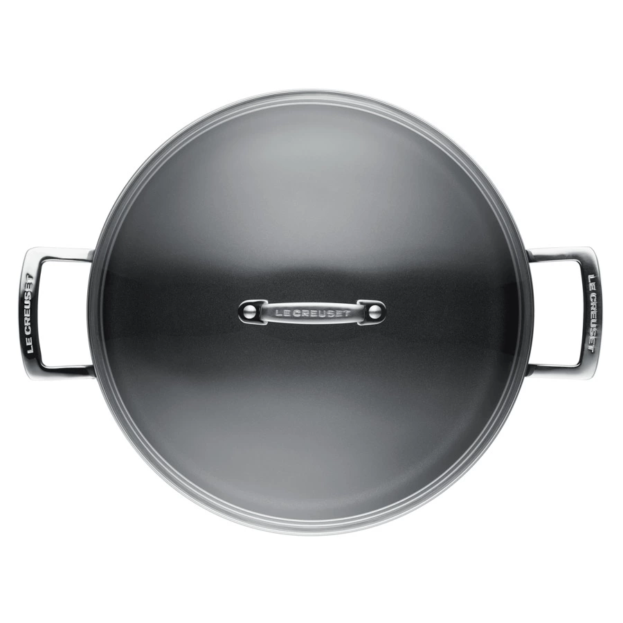 Сотейник со стеклянной крышкой Le Creuset Toughened Non-Stick 30х9,7 см, алюминий