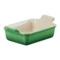 Блюдо прямоугольное Le Creuset Stoneware Heritage 19 см, керамика, зеленый бамбук