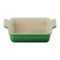 Блюдо прямоугольное Le Creuset Stoneware Heritage 19 см, керамика, зеленый бамбук
