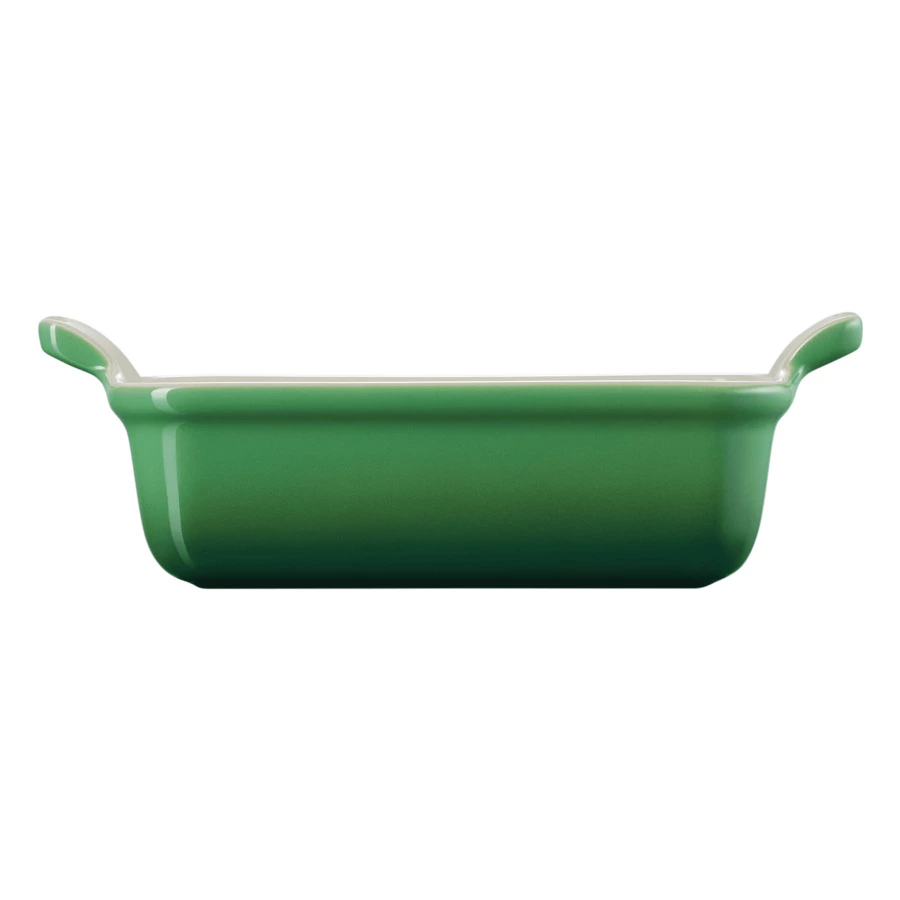 Блюдо прямоугольное Le Creuset Stoneware Heritage 19 см, керамика, зеленый бамбук