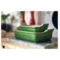 Блюдо прямоугольное Le Creuset Stoneware Heritage 19 см, керамика, зеленый бамбук