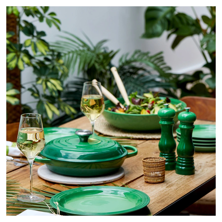 Лопатка-ложка Le Creuset Silicone, силикон, зеленый бамбук