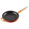 Сковорода с деревянной ручкой Le Creuset Signature 28 см, чугун, огненная лава