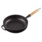 Сотейник с деревянной ручкой Le Creuset Signature 28 см, чугун, черный матовый