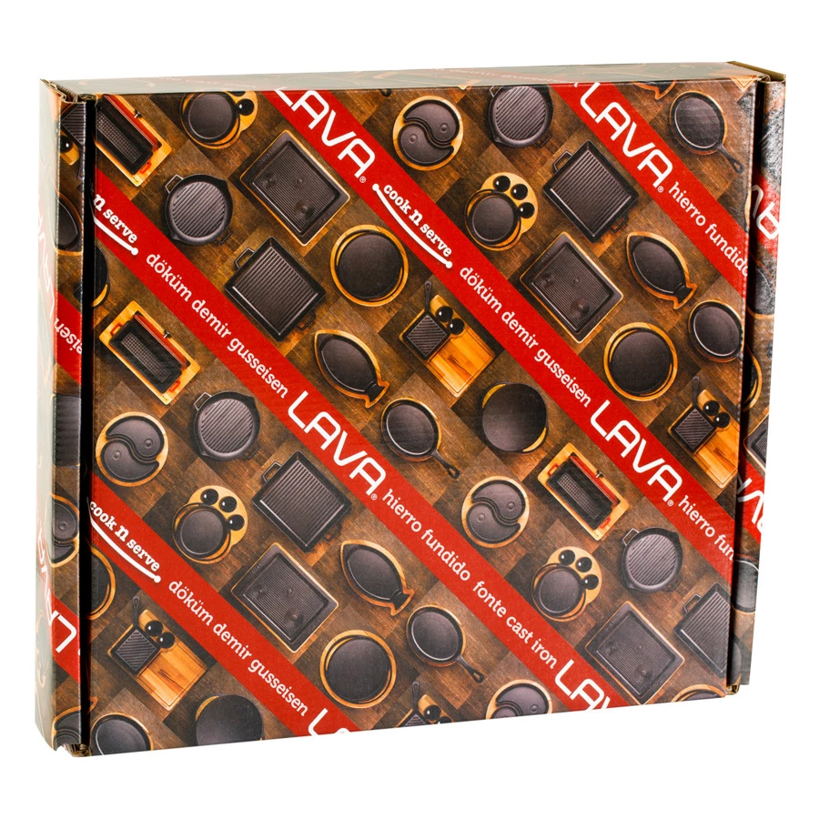 Сковорода блинная LAVA d26 см, чугун