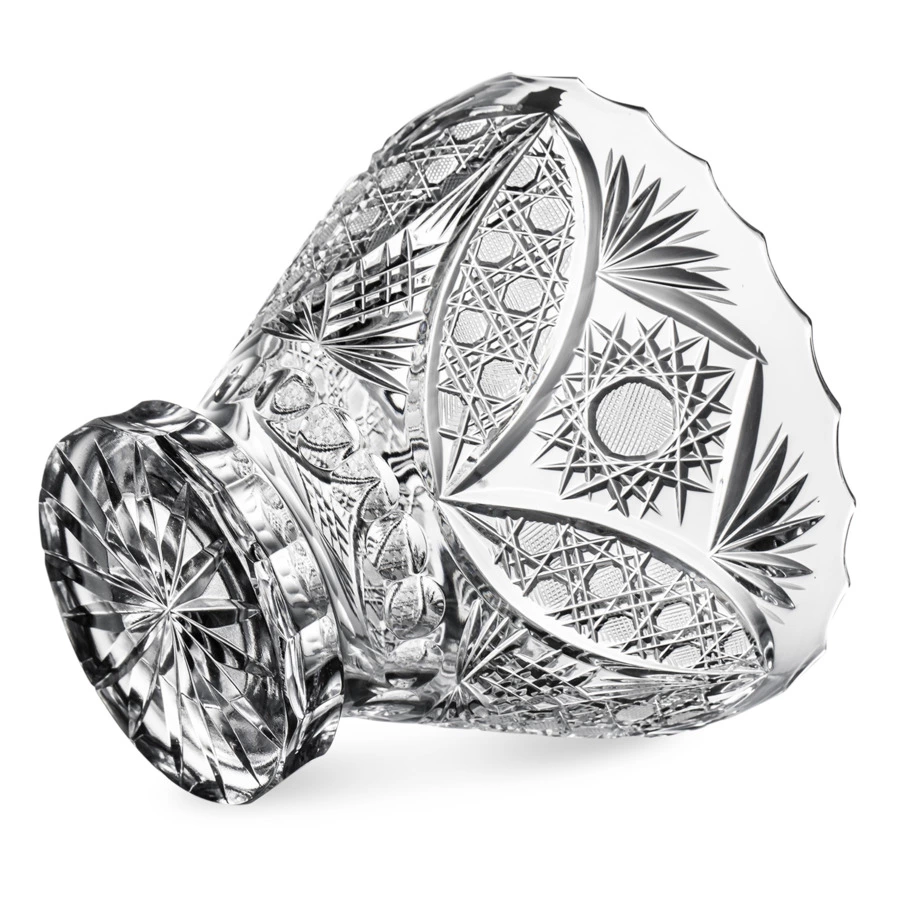 Ваза для конфет ГХЗ Победа 18,2 см, хрусталь