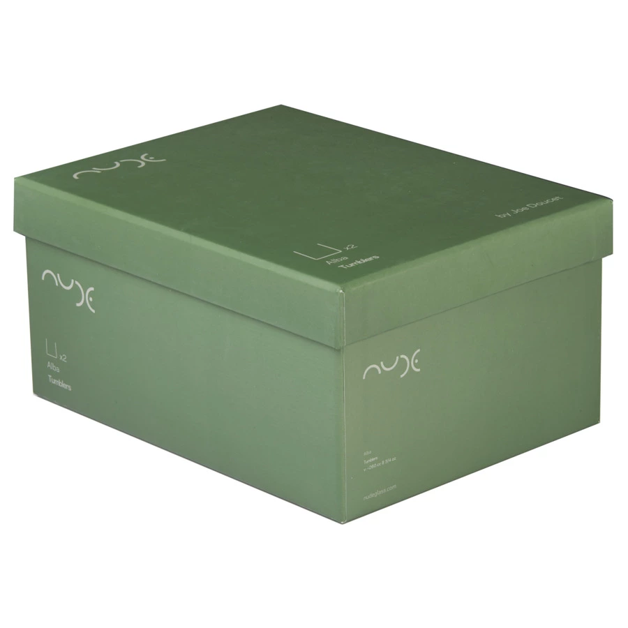 Набор стаканов для виски Nude Glass Альба 260 мл, 2 шт, стекло хрустальное