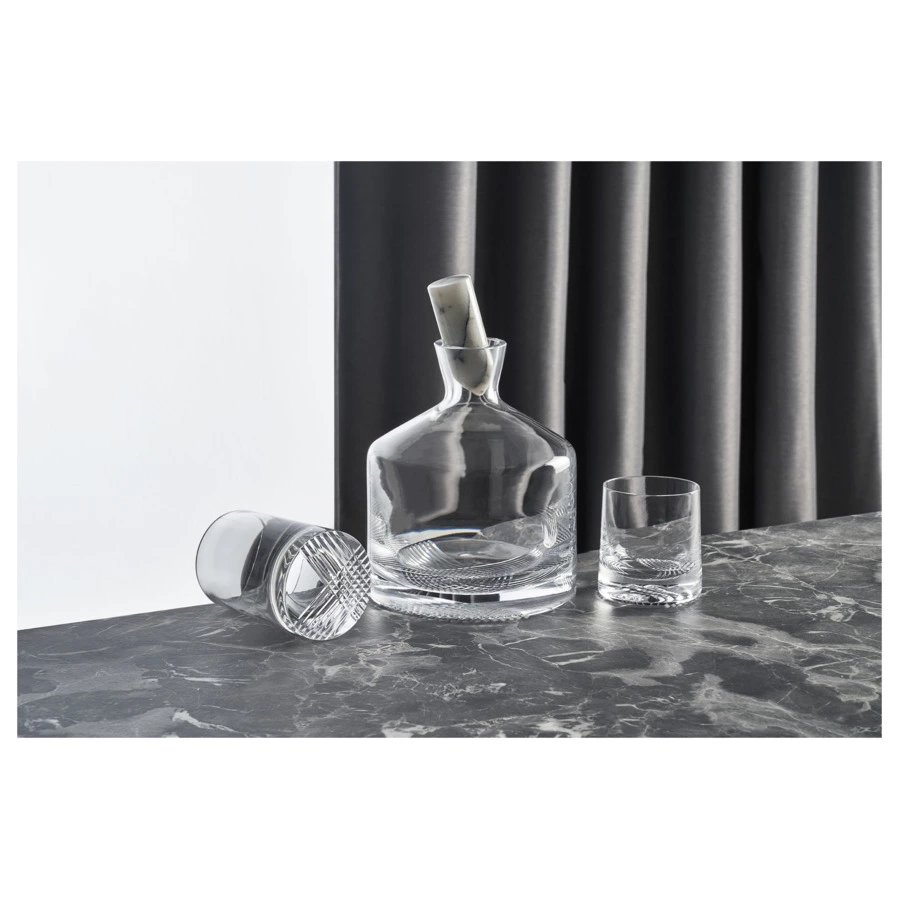 Набор стаканов для виски Nude Glass Альба 390 мл, 2 шт, стекло хрустальное