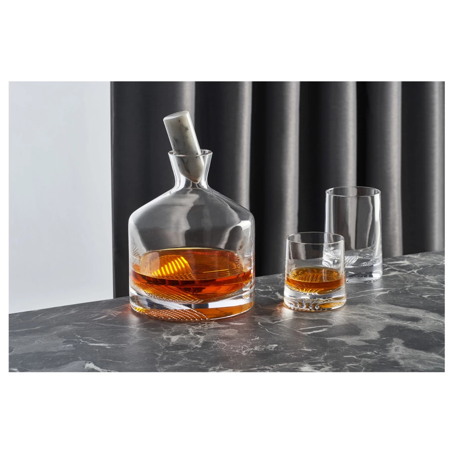 Набор стаканов для виски Nude Glass Альба 390 мл, 2 шт, стекло хрустальное