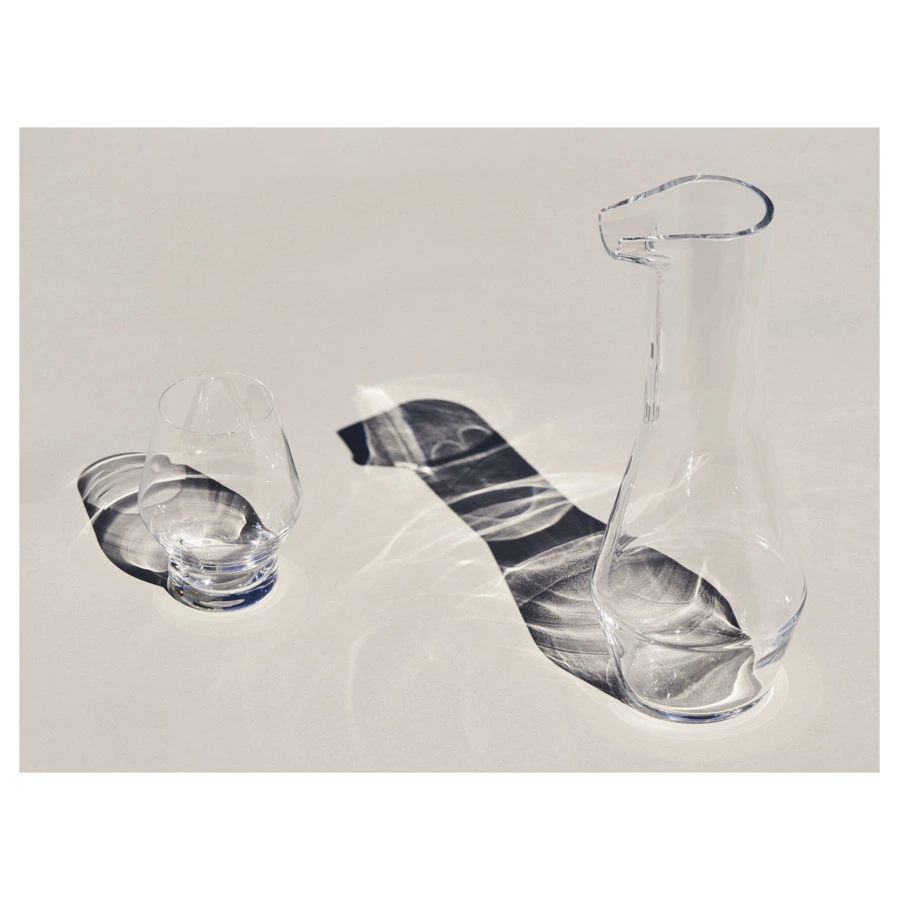 Кувшин для воды Nude Glass Бик 1 л, стекло хрустальное