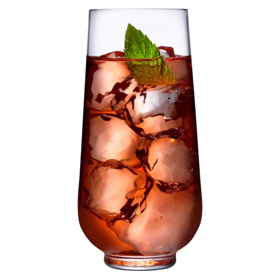 Набор стаканов хайбол Nude Glass Хепберн 425 мл, 4 шт, стекло хрустальное