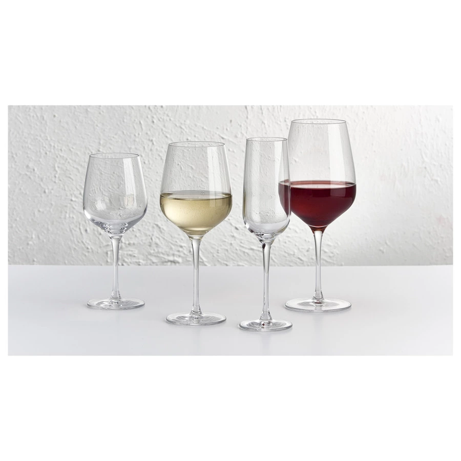 Набор бокалов для белого вина Nude Glass Совершенство 320 мл, 2 шт, стекло хрустальное