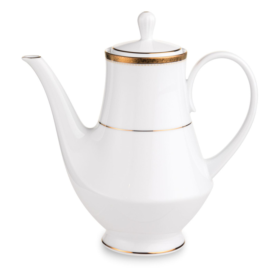 Сервиз чайно-кофейный Noritake Шарлотта Голд на 6 персон 15 предметов