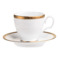 Сервиз чайно-кофейный Noritake Шарлотта Голд на 6 персон 13 предметов