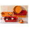 Рамекин с ручками Esprit de cuisine Festonne d12,5 см, 250 мл, оранжевый