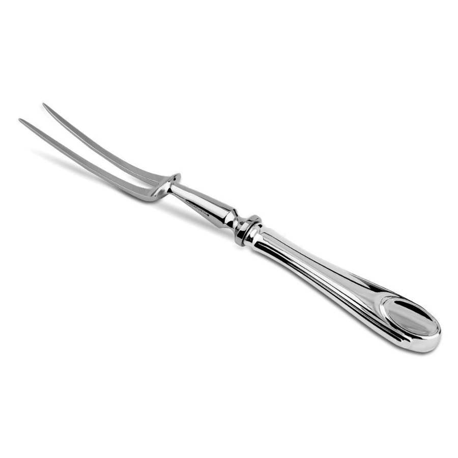 Вилка для мяса Русские самоцветы 128,51 г, серебро 925