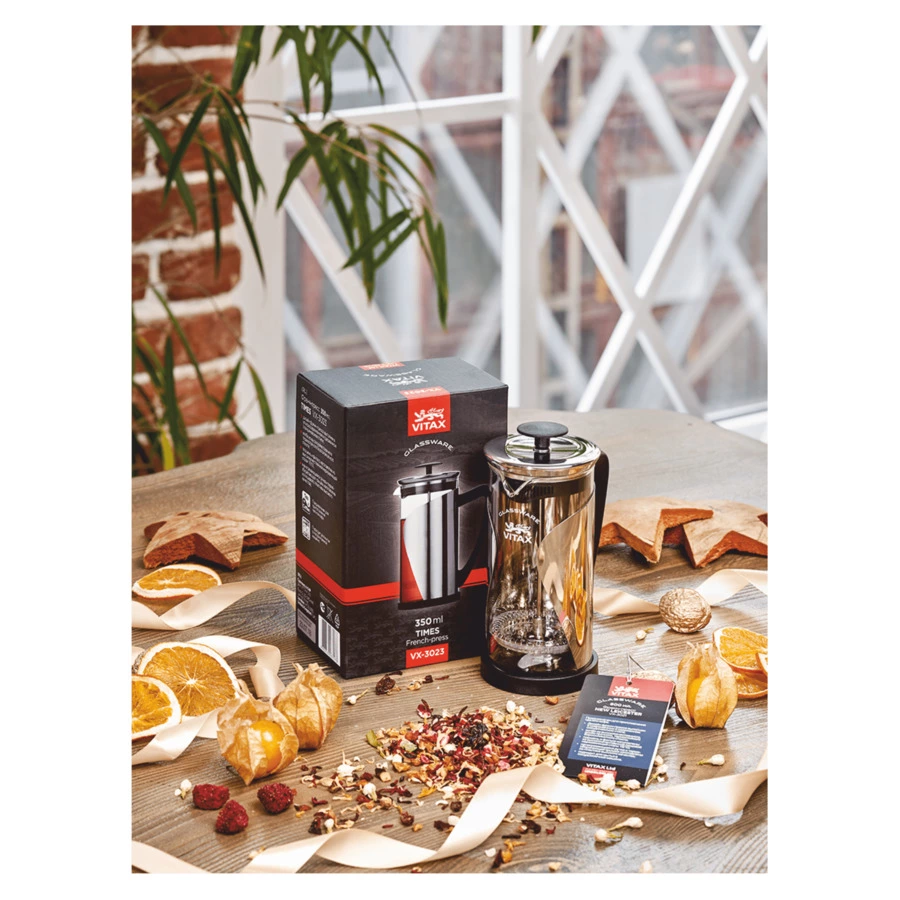 Френч-пресс Vitax New Times 350 мл, стекло