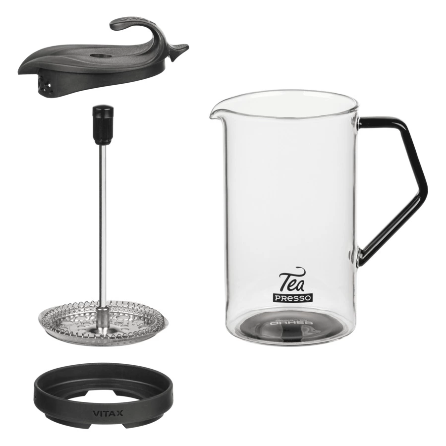 Френч-пресс Vitax Tea presso 600 мл, стекло
