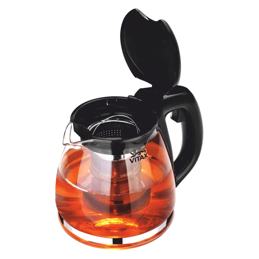 Чайник заварочный Vitax Arundel 1,1 л, стекло