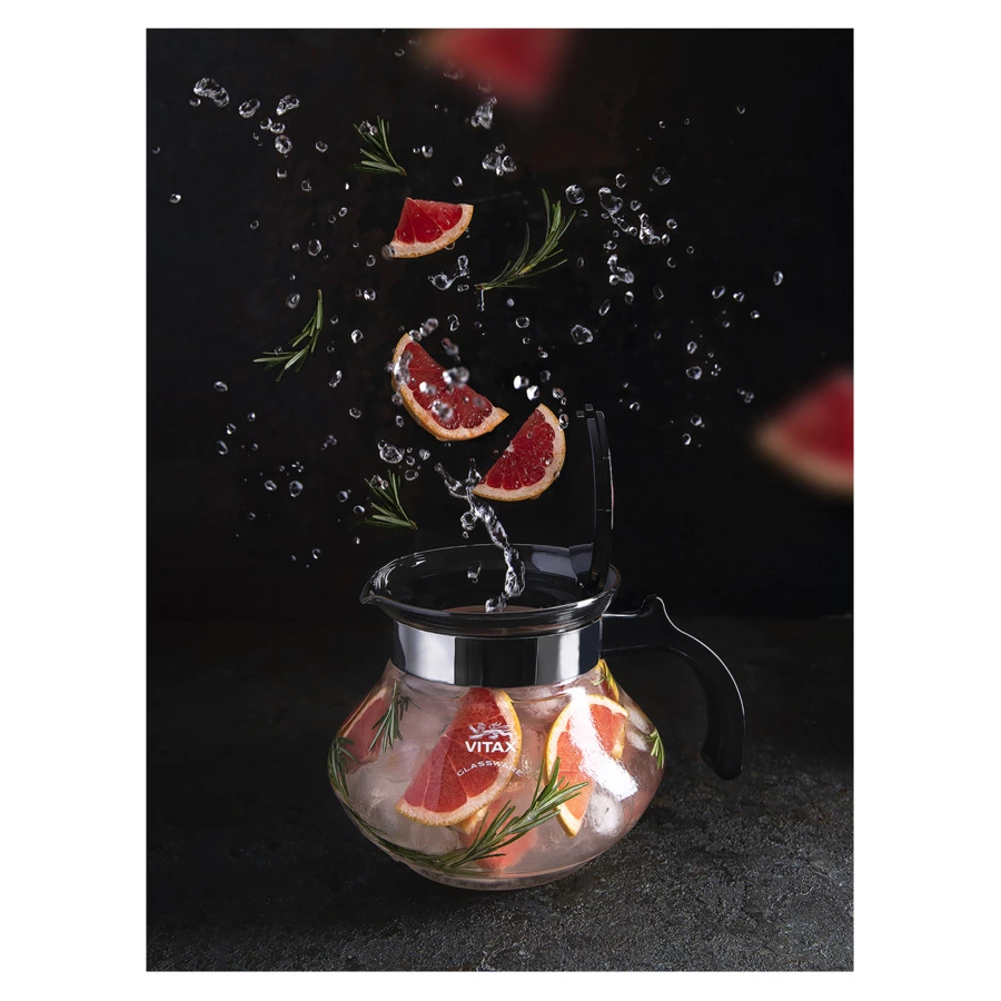 Чайник заварочный Vitax Walden 1,5 л, стекло