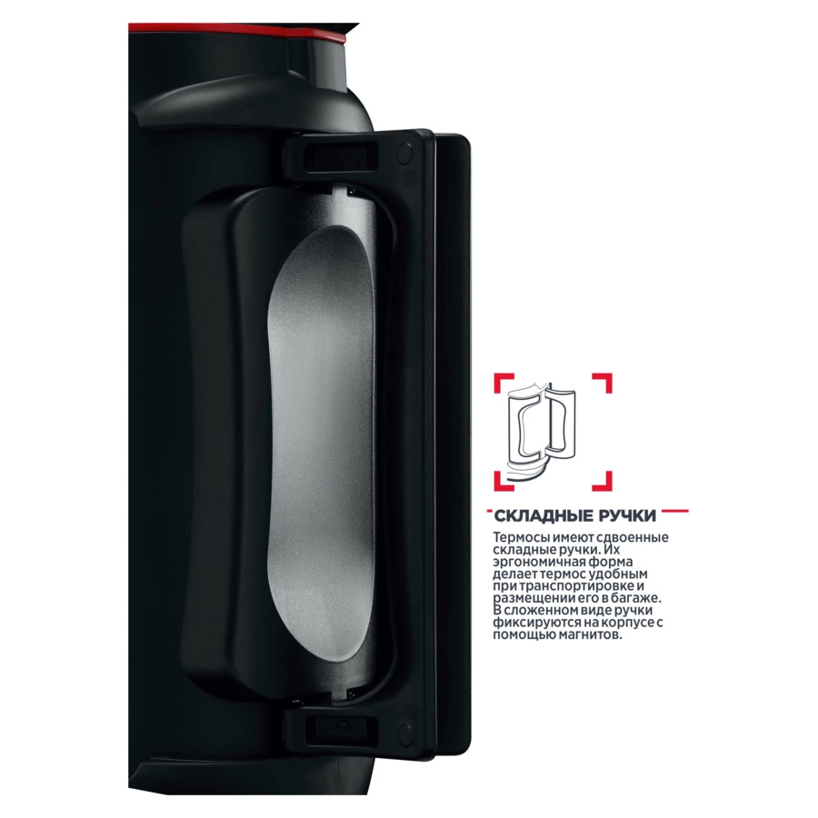 Термос Vitax Active Prime in travel 1,8 л, сталь нержавеющая