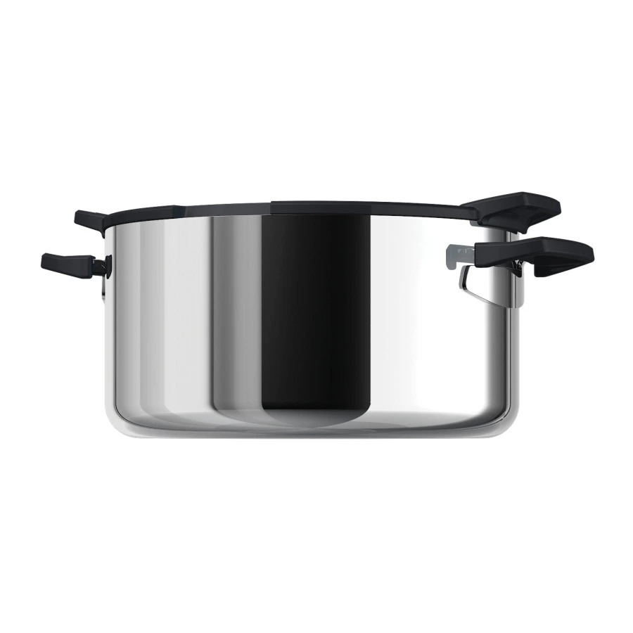 Кастрюля с крышкой Vitax 2,9 л, сталь нержавеющая